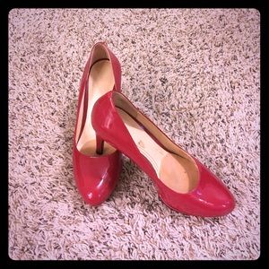 Cole Haan with Nike Air Red pumps size 8B
